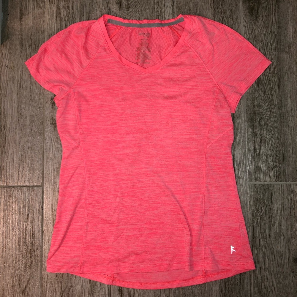Slim-fit Pink Breathable Tshirt